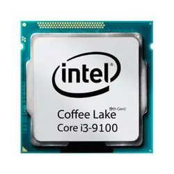 پردازنده اینتل سری Coffee Lake مدل Core i3-9100