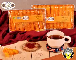 نبات چوبی زعفرانی پوشال دار -بسته بندی سینی 20 عددی