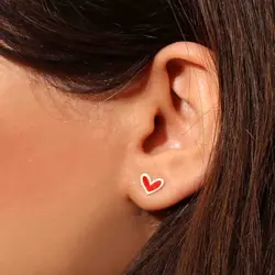 گلگوش قلب مینا کاری