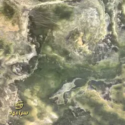 دیوارپوش ماربل شیت سبز - کد 04 | سرامود