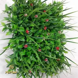 گرین وال پنلی برگ فلفلی گلدار- کد 012 | سرامود