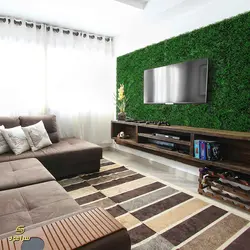 گرین وال پنلی برگ فلفلی گلدار- کد 012 | سرامود