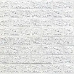 دیوارپوش فومی پشت چسبدار طرح آجر  | سرامود