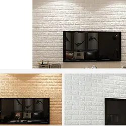 دیوارپوش فومی پشت چسبدار طرح آجر  | سرامود