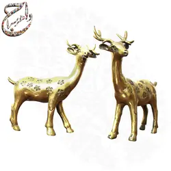 مجسمه برنجی گوزن