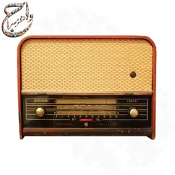 رادیو لامپی قدیمی مدل pye