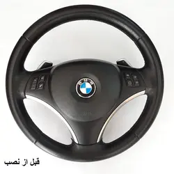 شیفتر پشت فرمان بی ام و