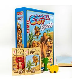 بازی فکری اسپیس بورد مدل شتر سواری نسخه کارتی (CAMEL UP CARDS) - گیمیها