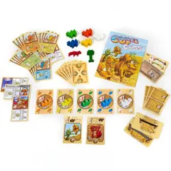 بازی فکری اسپیس بورد مدل شتر سواری نسخه کارتی (CAMEL UP CARDS) - گیمیها