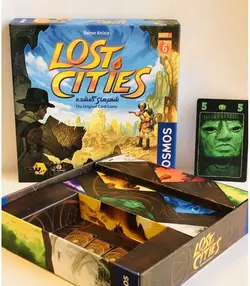 بازی کارتی شهرهای گمشده (Lost cities) - گیمیها