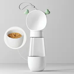 قمقمه و ظرف غذای سگ و گربه 550 میل