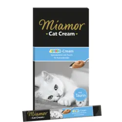بستنی بچه گربه میامور حاوی تائورین _Miamor creamy junior snack with taurine