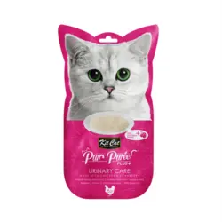 بستنی گربه کیت کت (یورینری کر)با طعم مرغ و کرنبری_kitcat purr puree (urinary care) with chicken&amp;cranberry