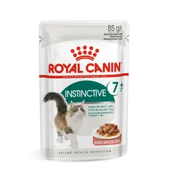 غذای پوچ گربه اینستینکتیو +۷ ۸۵ گرمی رویال کنین – Royal Canin Instinctive +7 In Gravy 85gr