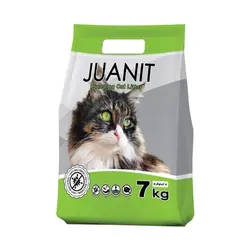 خاک توالت گربه سوپر پریمیوم ژوانیت با رایحه کاج – Juanit Super Premium Clumping Cat Litter