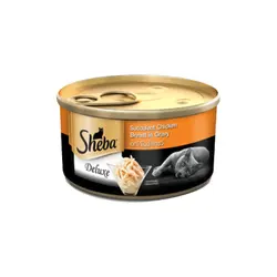 کنسرو با تکه ها ریز گوشت مرغ ۸۵ گرمی شبا – Sheba Chicken With Finer Flakes 85 gr