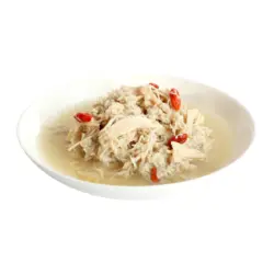 کنسرو غذای کامل150گرمی مرغ و گوجی بری کیت کت –Kit Cat Complete Cuisine Chicken And Goji Berry In Broth