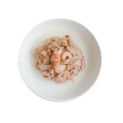 کنسرو گربه با تکه های ماهی تن و میگو واقعی کیت کت –Kit Cat Deboned Tuna &amp; Shrimp Toppers