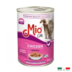 کنسرو گربه میو طعم مرغ ۴۱۵ گرم_mio cat Canned with Chicken