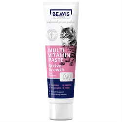 خمیر مولتی ویتامین کیتن بیویس_Beavis Multi vitamin paste active growth
