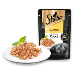 Sheba slices in sauce, chicken_Sheba slices in sauce chicken