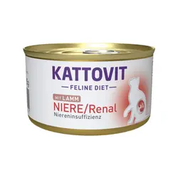 کنسرو گربه مدل رنال کتوویت با طعم بره_ kattovit renal canned  With lamb