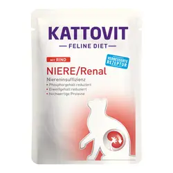 پوچ رنال کتوویت با طعم گوشت گاو_ kattovit renal pouch with beef