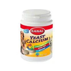 قرص مکمل سگ مخمر و کلسیم سانال _Sanal Yeast Calcium 150g