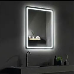 آینه بک لایت و رینگ لایت مستطیل 50 *70 سانتیمتر مدل M5070-SM