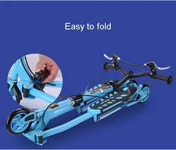 اسکوتر 3 چرخ فری استایل پروانه ای مدل زیگزاگ Top Gear - تنگستان کیش | فروش دوچرخه،اسکیت،اسکوتر
