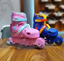 کفش اسکیت بچه‌گانه هلوکیتی Hello Kitty همراه با ست ایمنی EPRO - تنگستان کیش | فروش دوچرخه،اسکیت،اسکوتر