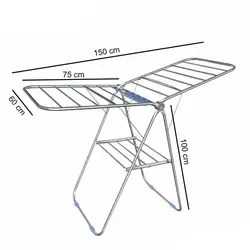 بند رخت استیل یونیک 8030Unique steel clothesline