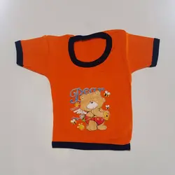 پیراهن نوزادی _ طرح خرس تدی