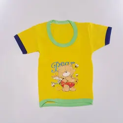 پیراهن نوزادی _ طرح خرس تدی