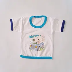 پیراهن نوزادی _ طرح خرس راننده