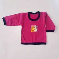 پیراهن نوزادی _ طرح خرس و خرگوش