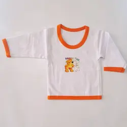 پیراهن نوزادی _ طرح خرس و خرگوش