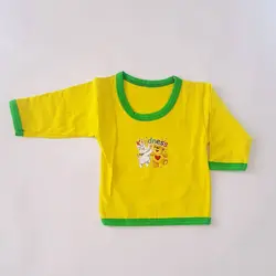 پیراهن نوزادی _ طرح خرس و خرگوش مهربان