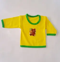 پیراهن نوزادی _ طرح خرسی