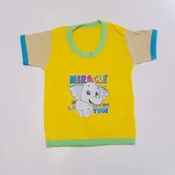 پیراهن نوزادی _ طرح فیل معجزه گر