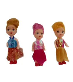 عروسک مفصلی باربی فانتزی 3 عددی
