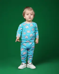 پیراهن و شلوار بچگانه طرح خرسی