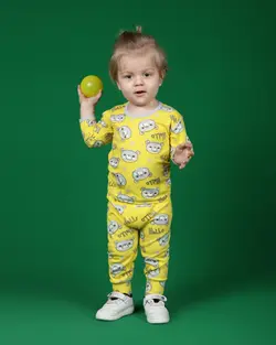 پیراهن و شلوار بچگانه طرح خرسی