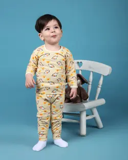 پیراهن و شلوار بچگانه طرح فیلی