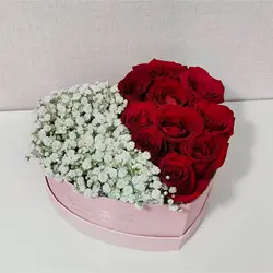 باکس گل مدل 647 -  خرید جعبه گل مدل 647