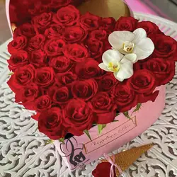 باکس گل مدل 651 - خرید جعبه گل مدل 651 | گلفروشی هما