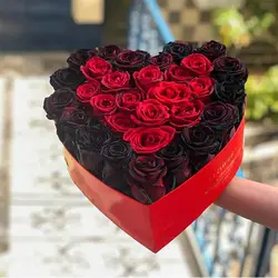 باکس گل مدل 602 - خرید جعبه گل مدل 602 | گلفروشی هما