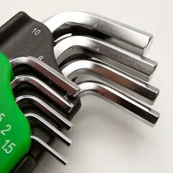 مجموعه 9 عددی آچار آلن 6 گوش سایز بلند تاپ تول - TOPTUL GAAL0911