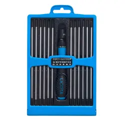 مجموعه 25 عددی پیچ گوشتی با سری های قابل تعویض