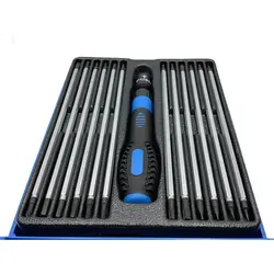 مجموعه 25 عددی پیچ گوشتی با سری های قابل تعویض